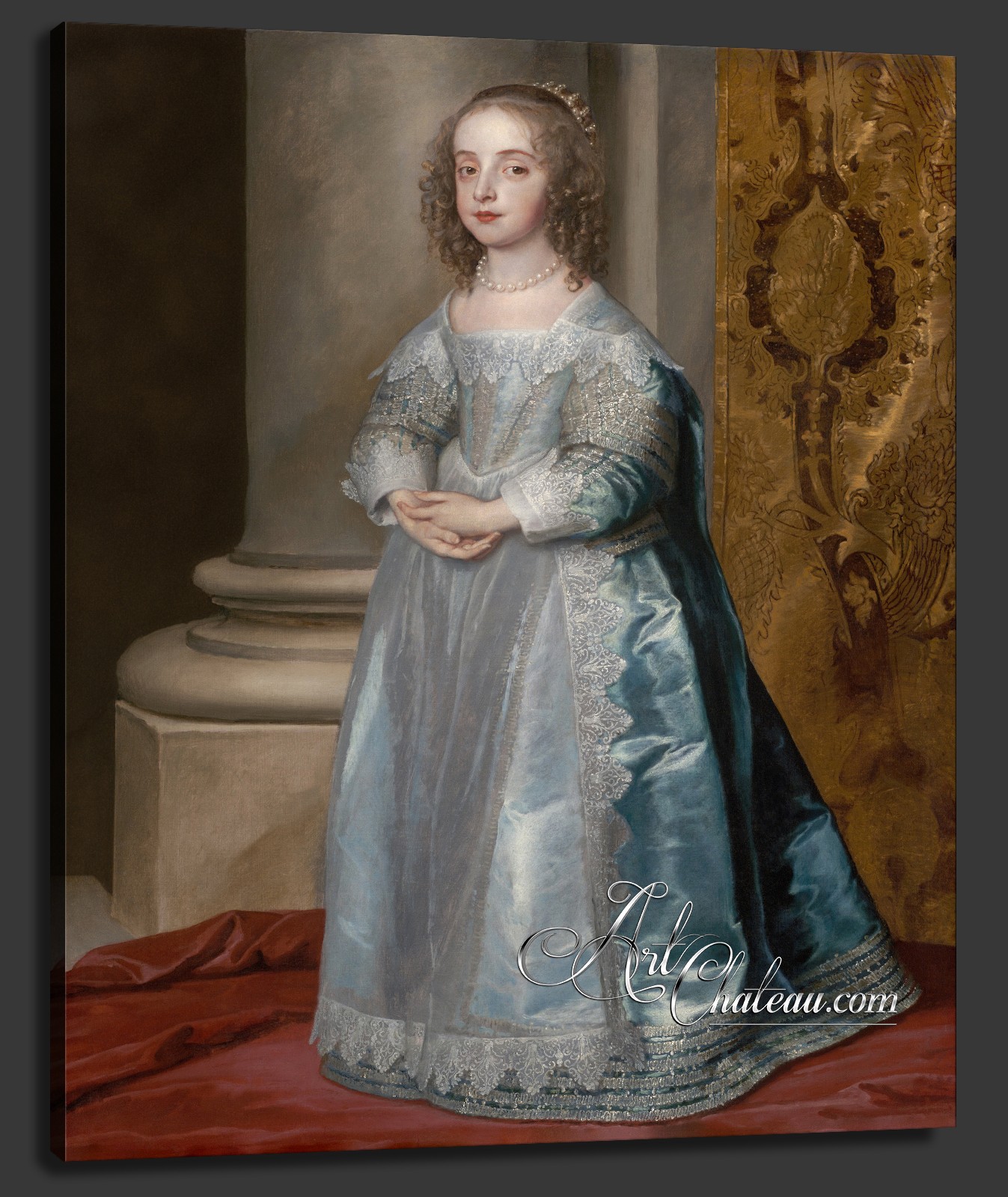 Princess Mary, Daughter of Charles I, after Anthony van Dyck