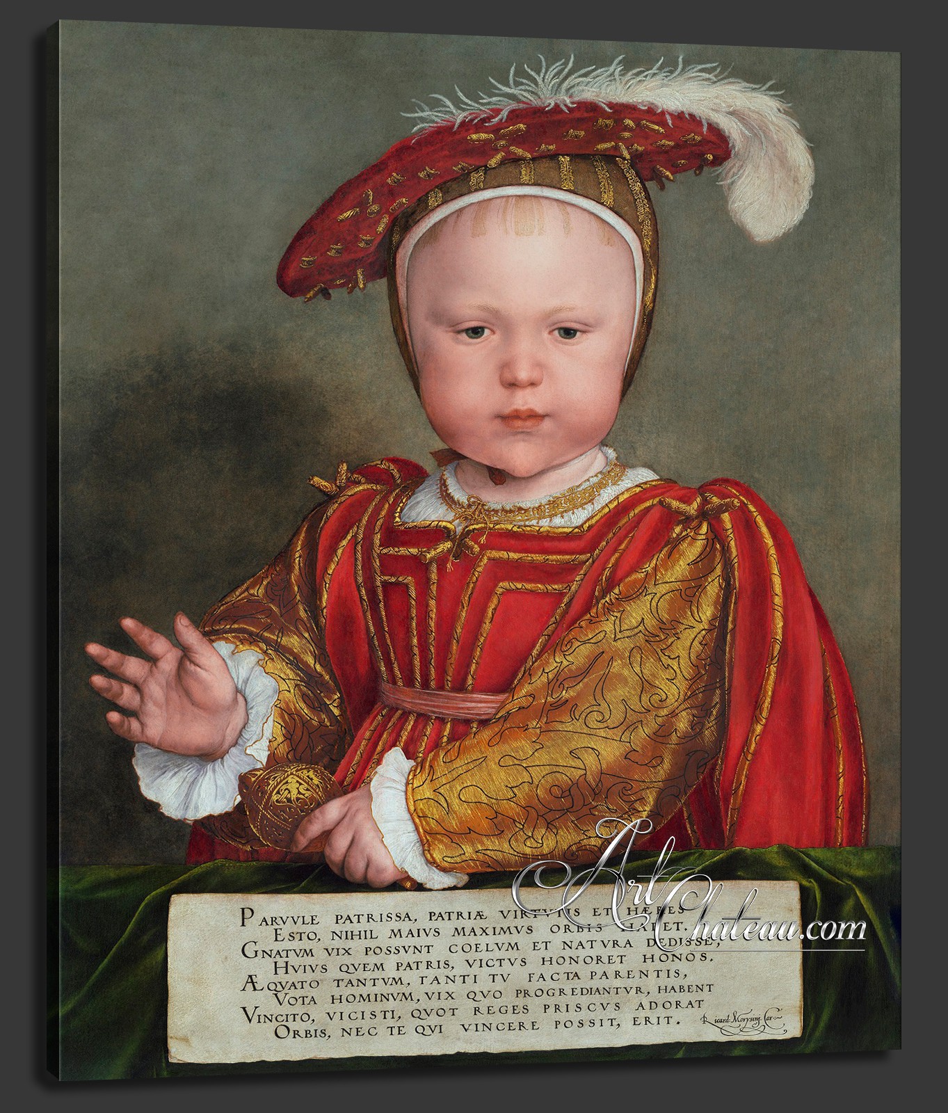 British Heritage painting of Edward VI as a Child