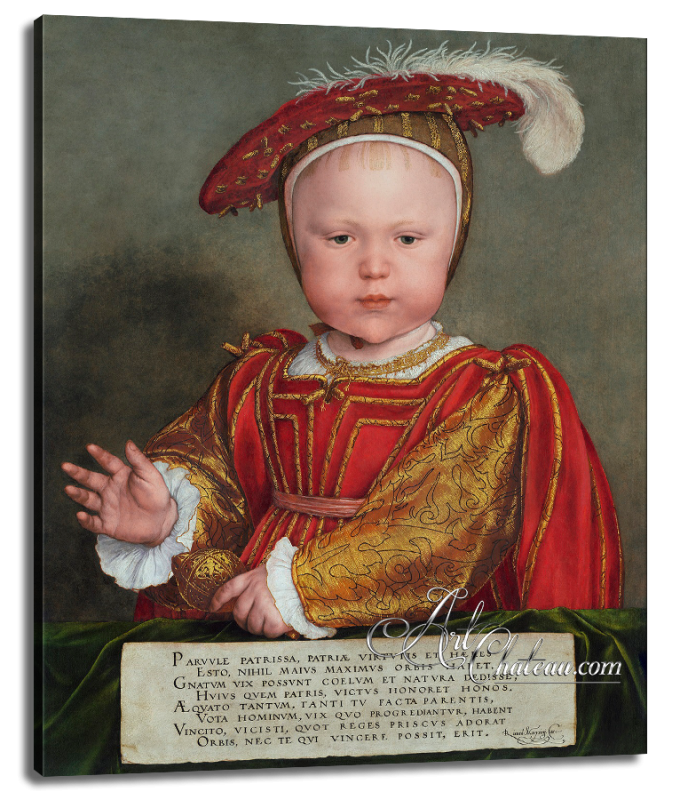 British Heritage painting of Edward VI as a Child