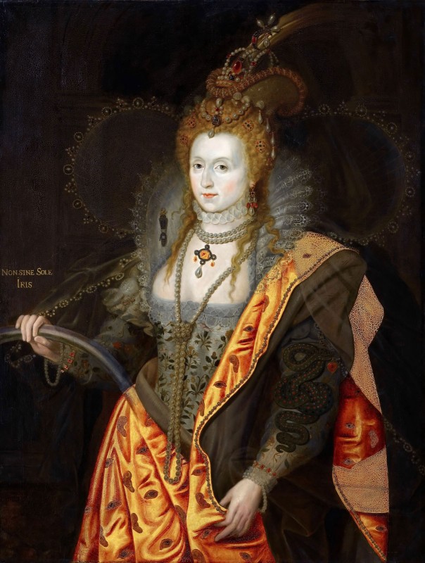 The Rainbow Portrait of Queen Elizabeth I, c.1602, Oil on Canvas