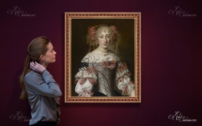 Portrait of a Noblewoman, after Jacob Ferdinand Voet