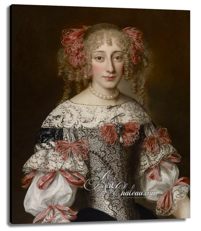 Portrait of a Noblewoman, after Jacob Ferdinand Voet