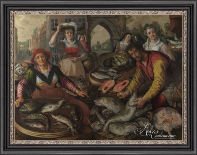 Fish Market, after Joachim Beuckelaer