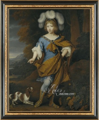 Baroque Revival Painting, after John van der Vaart