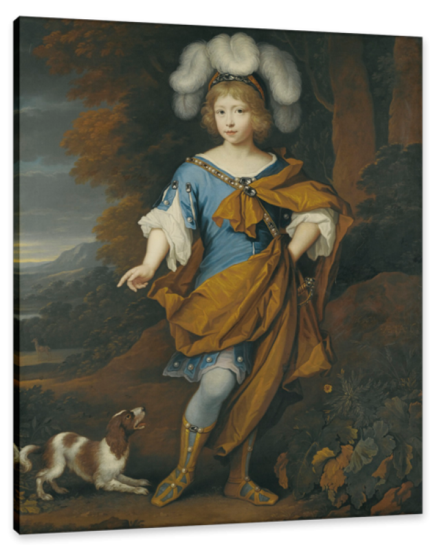 Baroque Revival Painting, after John van der Vaart
