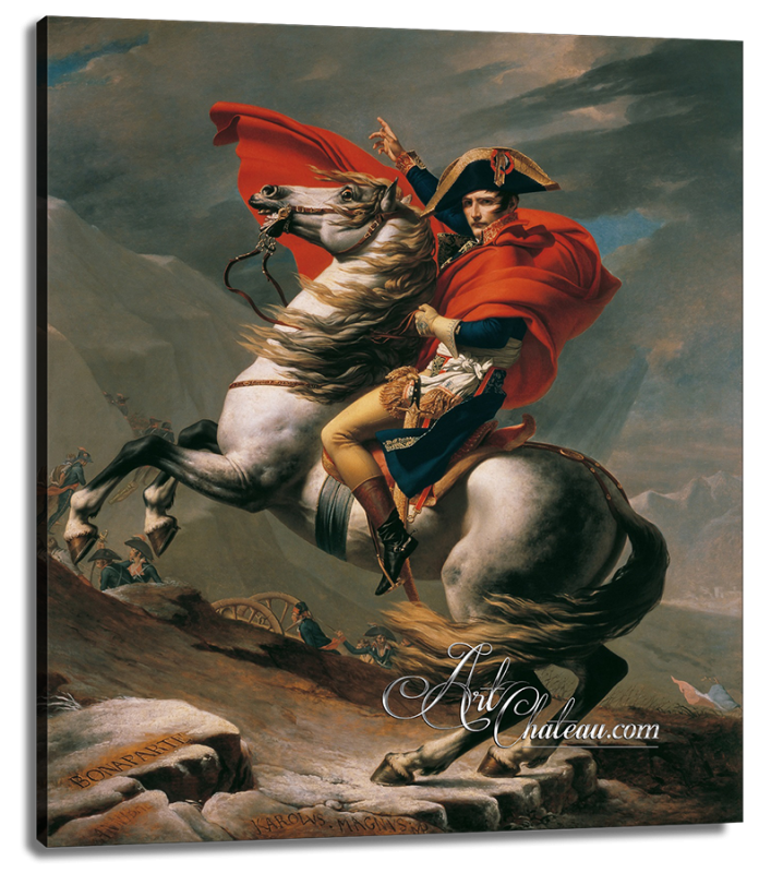 Napoleon Crossing the Alps, after Jacques Louis David