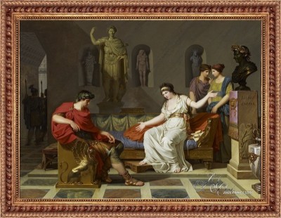 Cleopatra and Octavian, after Louis Gauffier