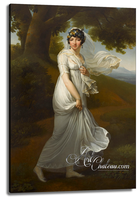 Portrait of Caroline Murat Bonaparte, after Francois Gerard