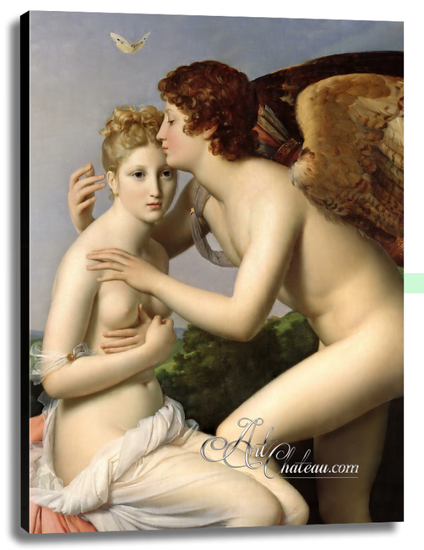 Cupid and Psyche, after Francois Gerard