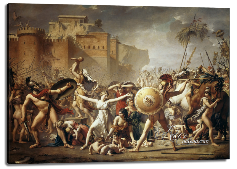 The Intervention of the Sabine Women, after Jacques-Louis David