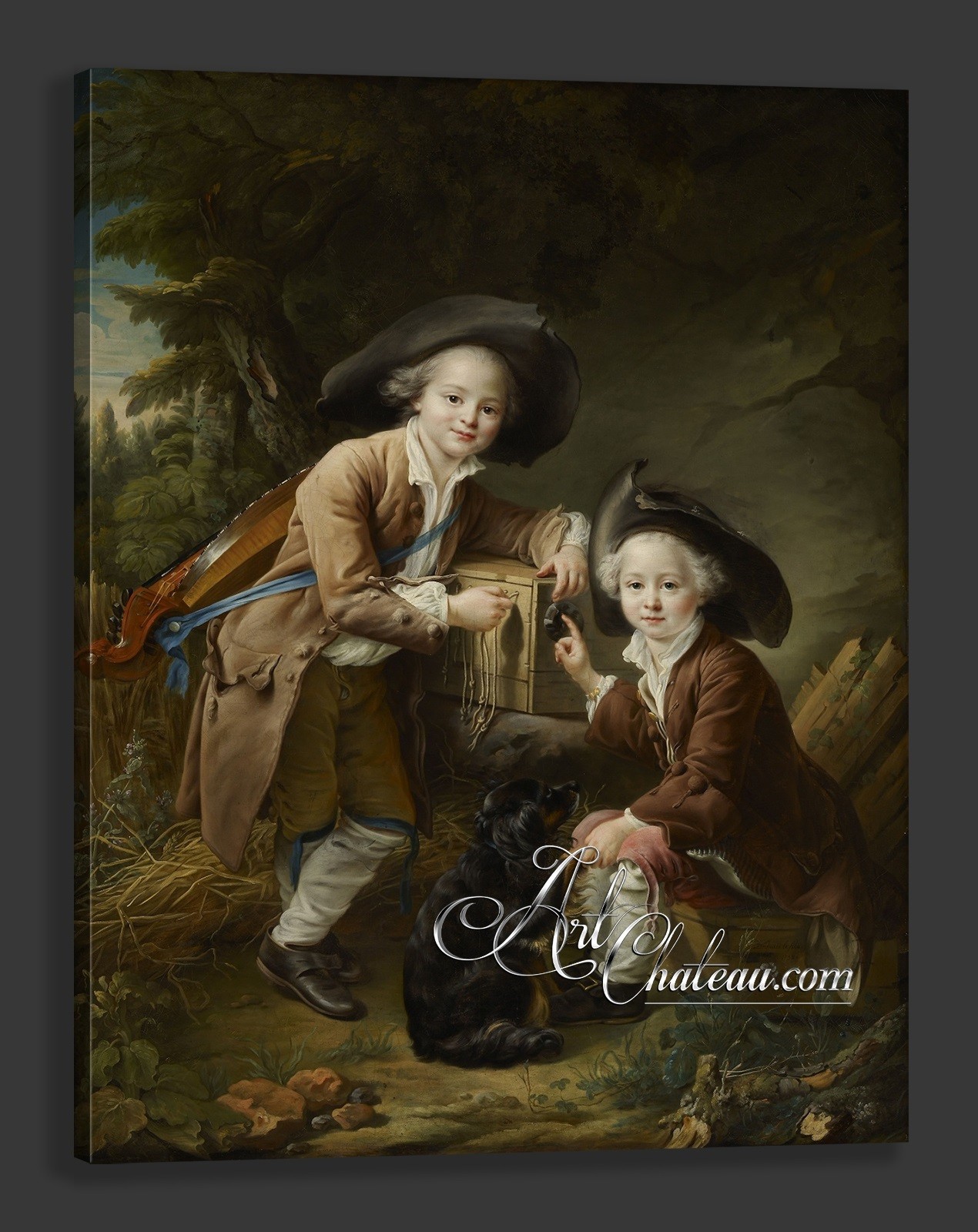 Two Savoyards, after Francois Hubert Drouais