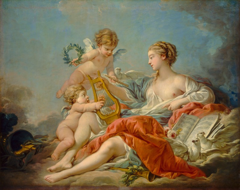 Allegory of Music, c.1764, Oil on Canvas