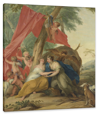 Jupiter, disguised as Diana, Seducing the Nymph Callisto, c.1727, Oil on Canvas