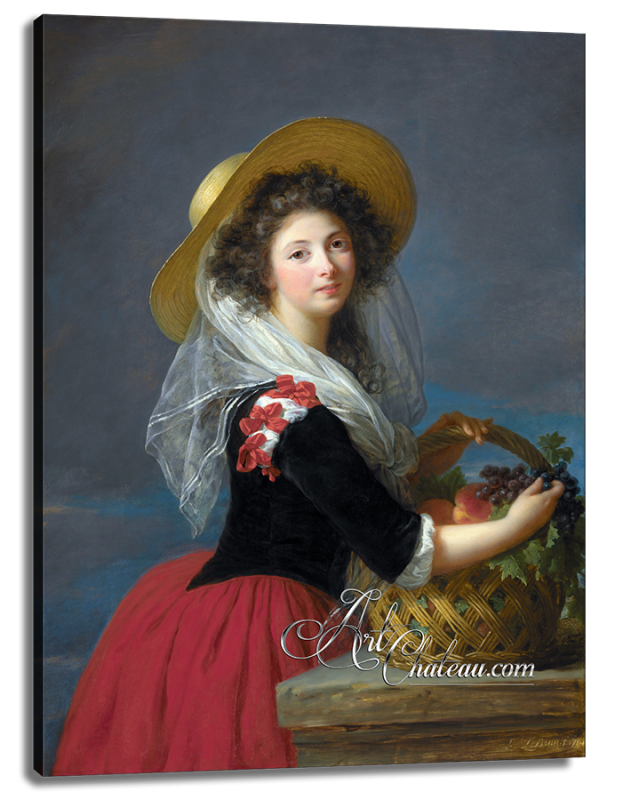 Portrait of Marie-Gabrielle de Sinety, after Elisabeth Vigee Le Brun