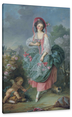 Mademoiselle Guimard as Terpsichore, c.1775, Oil on Canvas