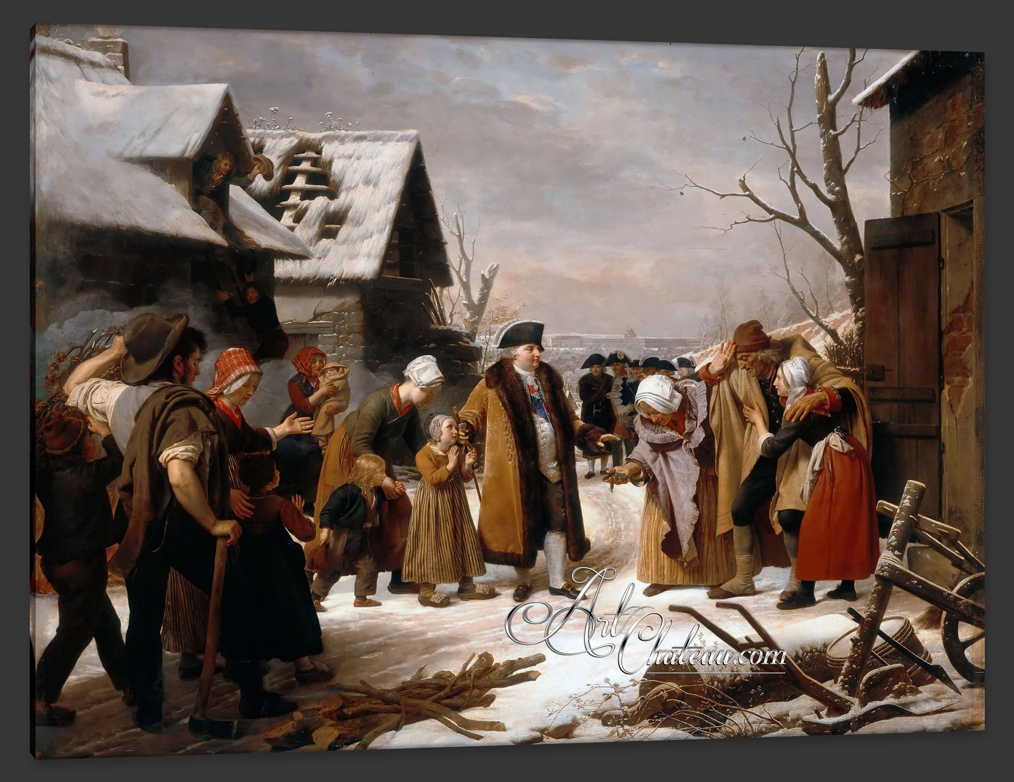 Rococo Painting, after Louis Hersent