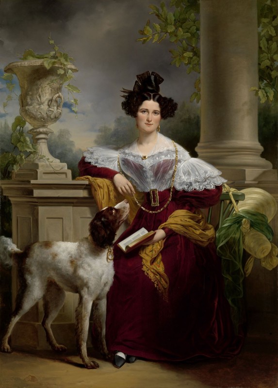 Portrait of Alida Christina Assink, c.1833, Oil on Canvas
