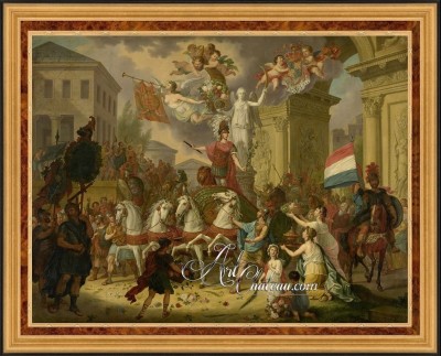Triumphal Prince of Orange, after Cornelis van Cuylenburgh