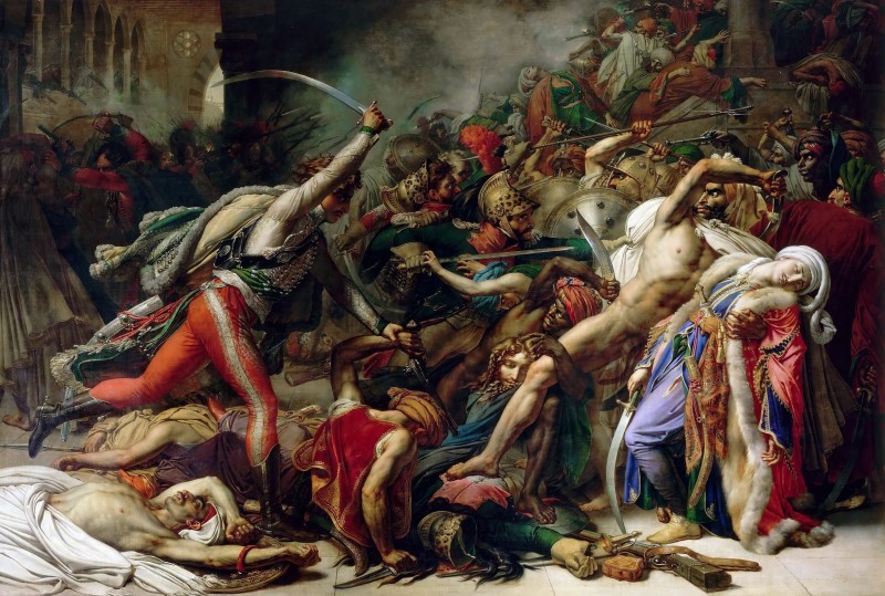 Revolt in Cairo, c.1810, Oil on Canvas