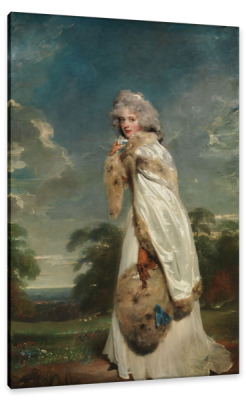 Elizabeth Farren, Countess of Derby, c.1790, Oil on Canvas