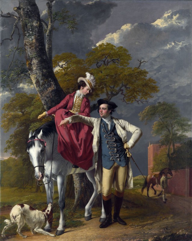 Mr. and Mrs. Thomas Coltman, c.1770, Oil on Canvas