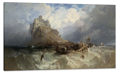Mount St. Michael, Cornwall, c.1830, Oil on Canvas