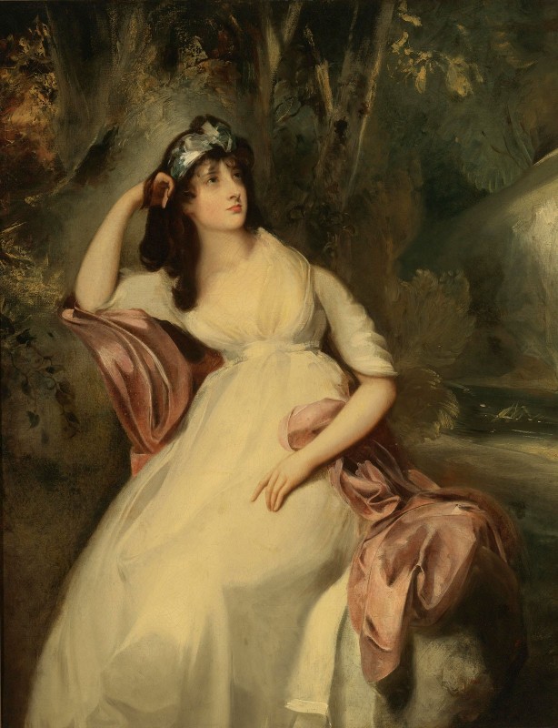 Full Length Portrait of Sally Siddons, c.1805, Oil on Canvas