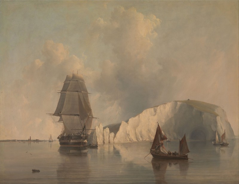 Off the Needles, Isle of Wight, c.1845, Oil on Canvas