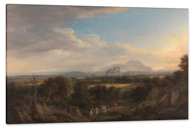A View of Edinburgh from the West, c.1826, Oil on Canvas