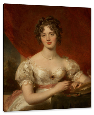 Portrait of Mary Anne Bloxam, c.1824, Oil on Panel