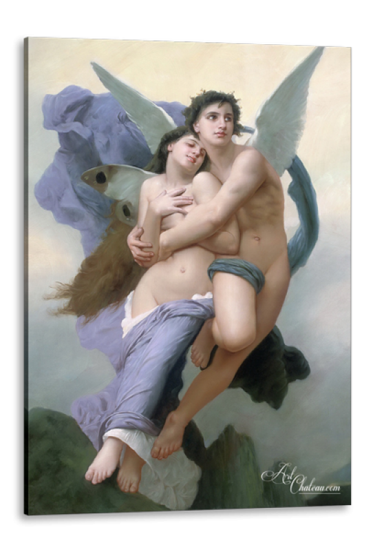 The Rapture of Psyche, after William Bouguereau