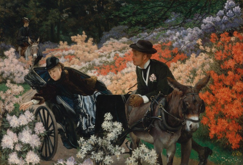 The Morning Ride, c.1880, Oil on Canvas 