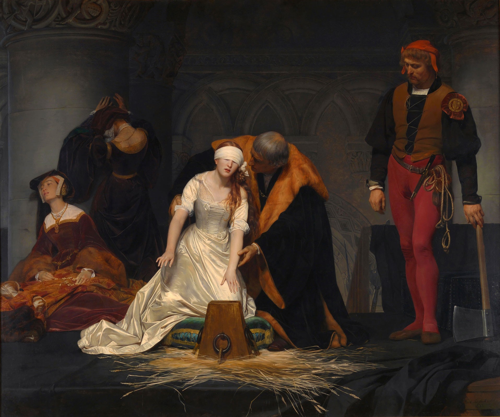 The Execution of Lady Jane Grey, c.1833, Oil on Canvas