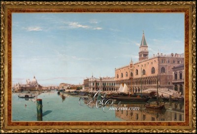 The Doge’s Palace in Venice, after Jean Baptiste Van Moer