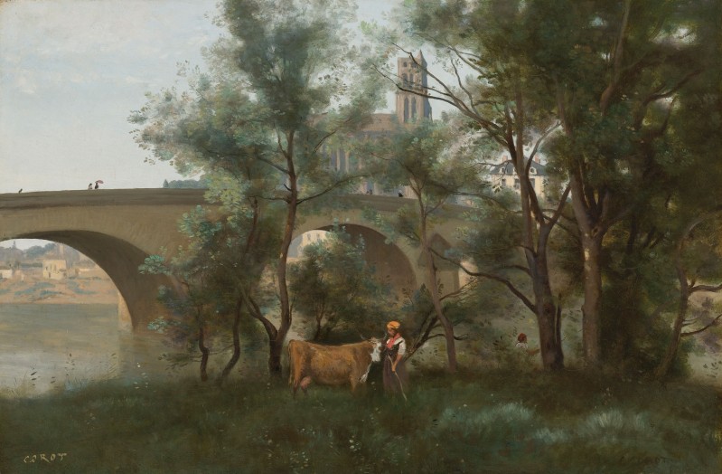 On the Banks of the Seine, c.1859, Oil on Canvas