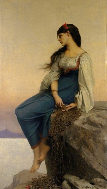 Graziella, c.1878, Oil on Canvas