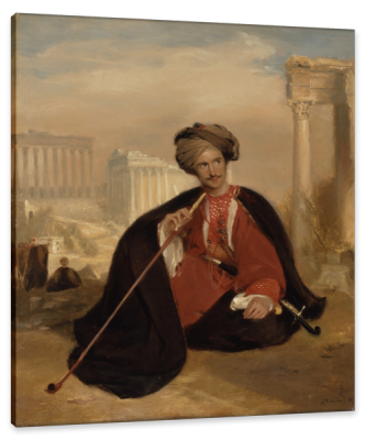 Charles Lenox Cumming-Bruce in Turkish Dress, c.1817, Oil on Panel