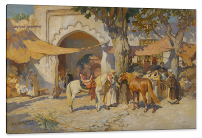 By the City Gate, c.1886, Oil on Canvas