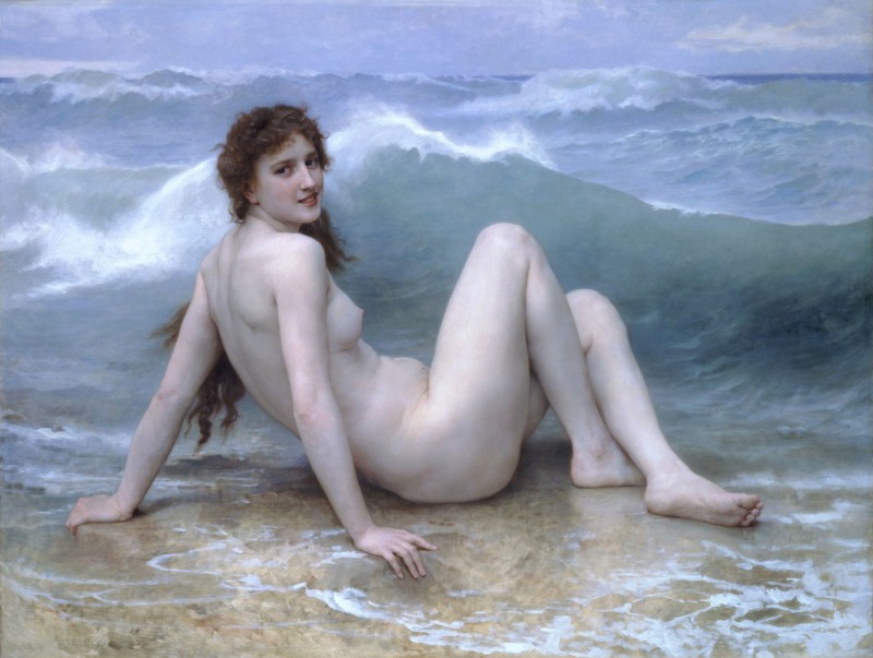 The Wave, c.1897, Oil on Canvas
