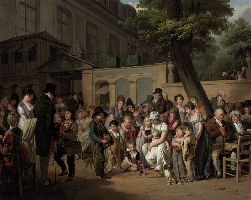 Entrance to the Jardin Turc, c.1812, Oil on Canvas