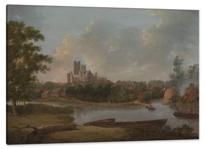 Ely Cathedral, c.1800, Oil on Canvas