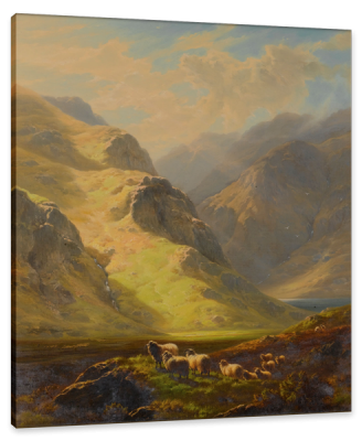 Glen Strae, Argyleshire, Scotland, c.1894, Oil on Canvas
