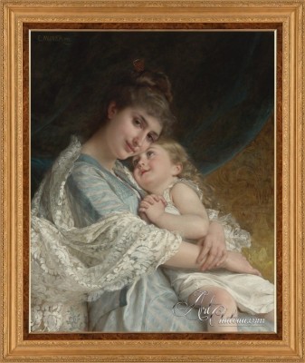 A Tender Embrace, after French artist Emile Munier