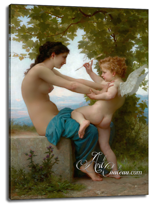 French Interior Design, William Bouguereau Painting