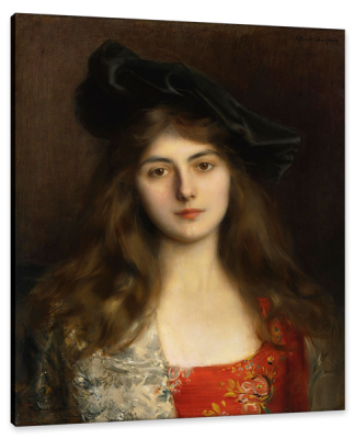 Portrait of a Young Woman, c.1885, Oil on Canvas