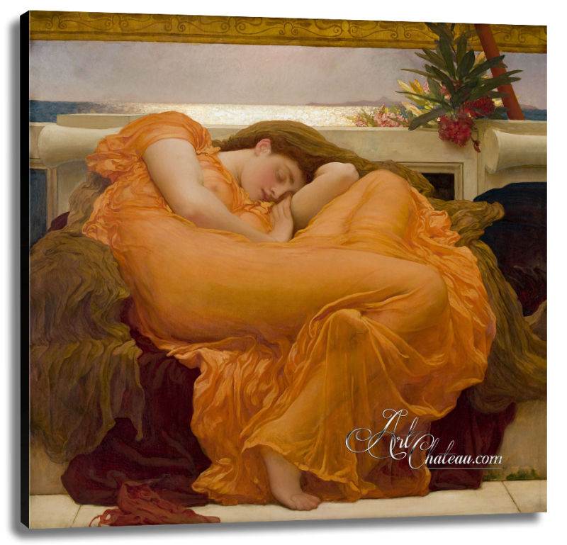 Flaming June, after Frederic Lord Leighton
