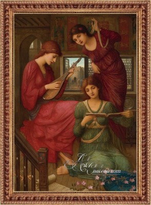 Pre-Raphaelite Painting, after John Melhuish Strudwick