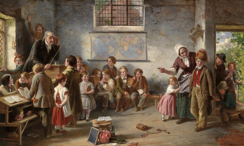 The New Pupil, c.1854, Oil on Canvas