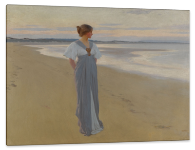 On the Sands, c.1905, Oil on Canvas