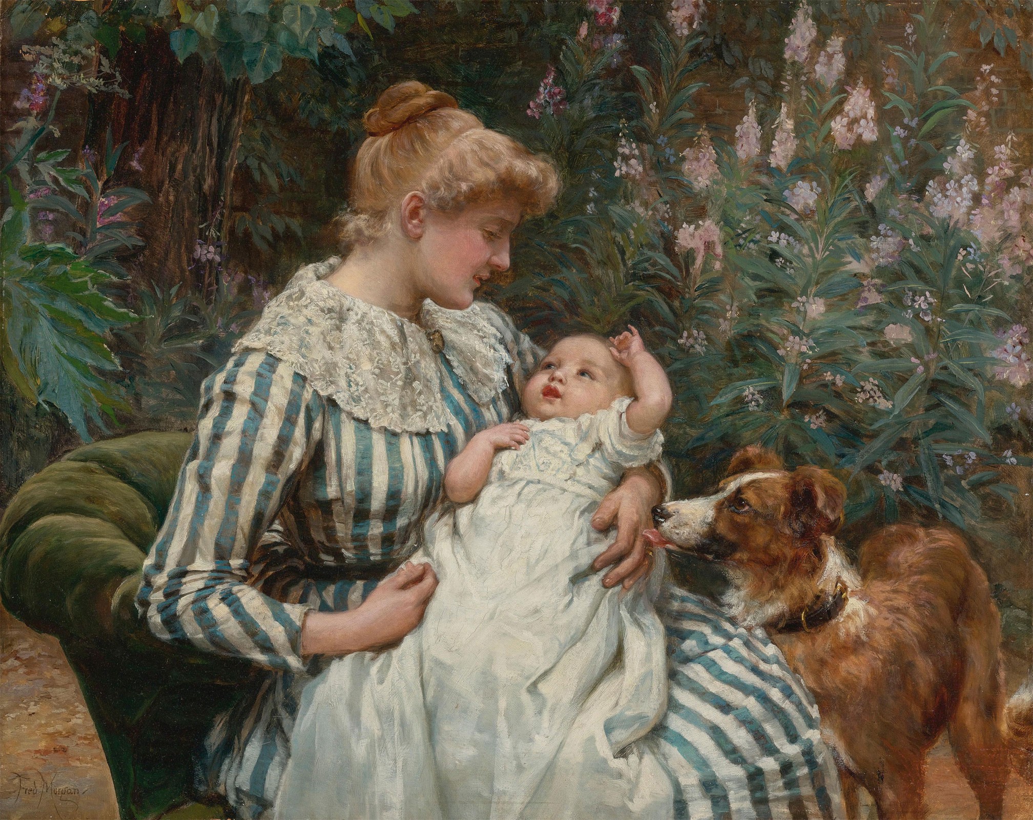 Gentle Reminder, c.1895, Oil on Canvas